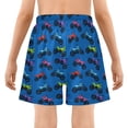 thumbnail image 5 of joogoo Motorcycle Blue Boys Swim Trunks Beach Swimsuit Shorts Boxer 12-13Y, 5 of 8