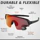 thumbnail image 5 of Gafas de Ciclismo TriEye Eyewear Revo MAX Lente Roja UV400, 5 of 9
