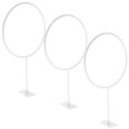 thumbnail image 2 of MOVTOTOP White Iron Basketball Display Rack for Wall Mounting Simple and Efficient 3pcs, 2 of 8