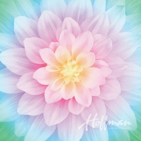 - Dream Big~Opal Flower Digital Panel 43'' x 43'' Cotton Fabric by Hoffman