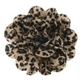 thumbnail image 1 of Broches y pines de flores de rosa para mujeres, pines de solapa de 4 pulgadas, delicadas flores de tela de satén grande de camelia [10 cm, marrón claro], 1 of 7