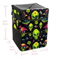 thumbnail image 5 of Alien Foldable Car Trash Can with Lid - Leak-proof Hanging Storage Bag for Car - Trash Can for Car, 5 of 6