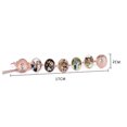 thumbnail image 4 of Photo Box Necklace Pendant Oval Foldable Multi Layer Necklace Can hold 5 PhotosThe Best Gift for A Loved One, 4 of 6