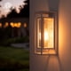 thumbnail image 4 of Aplique de pared para exteriores Mirrea, 35 x 14 x 14 cm, impermeable, blanco mate, 4 of 6