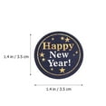 thumbnail image 3 of 144PCS 2020 HAPPY NEW YEAR Round Black Seal Sticker DIY Cookie Bags Labels Round Adhesive Sealing Baking Packaging Envelope Gift Box Decoration Sticker, 3 of 7