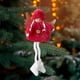 thumbnail image 5 of ¡Descuento Extra!, Adornos navideños Muñeco de peluche de ángel pequeño de lana Vitrina para árbol de Navidad Regalo pequeño colgante para vacaciones Akmoler, 5 of 9