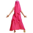 thumbnail image 4 of Wxolcjlv Girls Ethnic Outfits Kids Belly Dance Sequins Camisole Skirts 4Pc Set, Sizes 2-13, 4 of 4