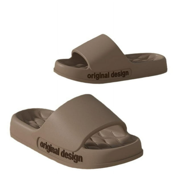 Zapatillas de hombre para uso en verano, para interior y hogar, antideslizantes, desodorantes, sandalias deportivas para hombre