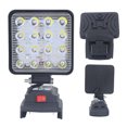thumbnail image 4 of Foco de trabajo LED inalámbrico con batería de litio de 18 V, superbrillante, para exteriores, de seguridad, para BL1830, 1840 y 1850, 4 of 12