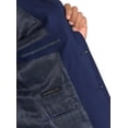 thumbnail image 3 of John Varvatos Star Usa Mens Trim Fit Wool & Silk Blend Bedford Jacket 38S Blue, 3 of 3