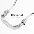 thumbnail image 3 of HAMPPLIES 1Set DIY Lamp Kit Silver Alloy Glass Lamp Parts Replacement for Table and Floor Lamps, 3 of 8