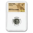 thumbnail image 3 of Roman AR Denarius Emperor Vespasian (69-79 AD) XF NGC, 3 of 3