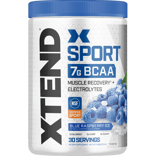 Xtend Sport BCAA Powder, Branched Chain Amino Acids, NSF Certified for