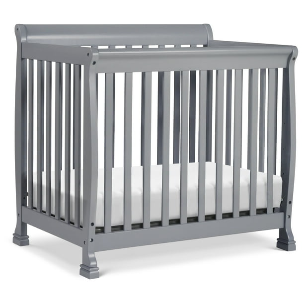 DaVinci Kalani 4in1 Convertible Mini Crib, Gray