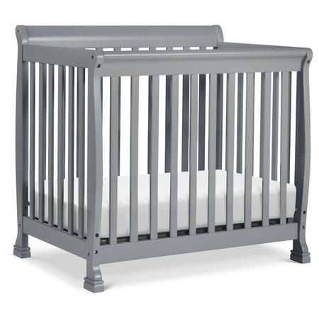 DaVinci Kalani 4-in-1 Convertible Mini Crib, Gray