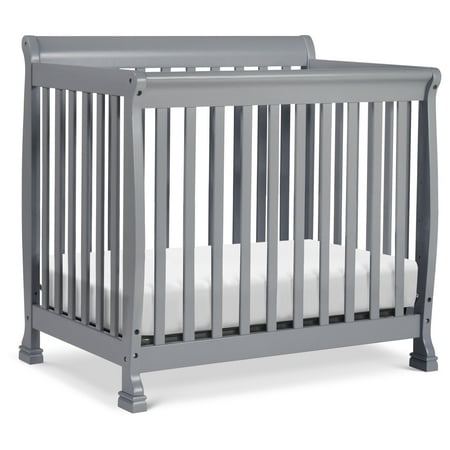 Davinci Kalani 4 In 1 Convertible Mini Crib Grey Walmart Com