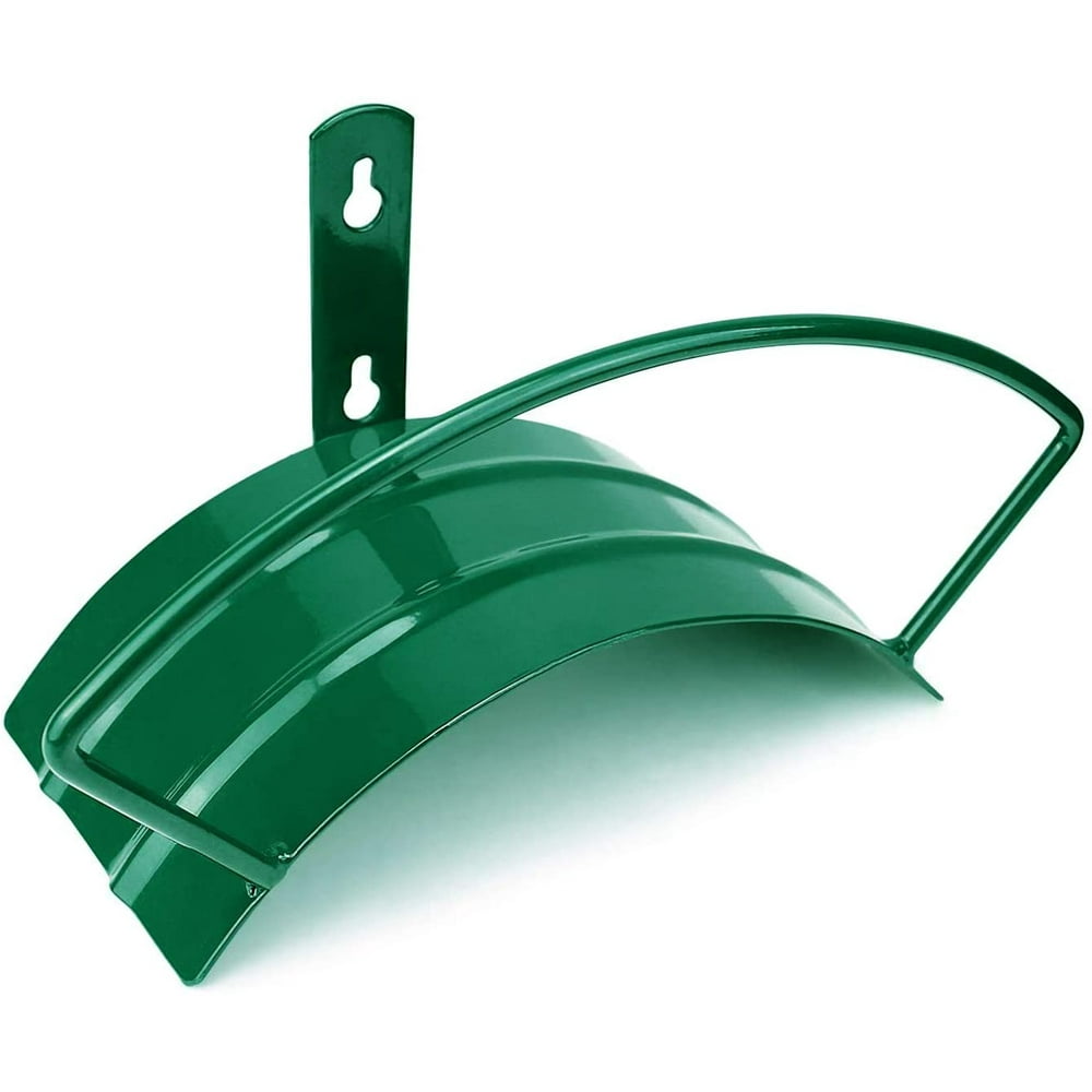 Metal Hose Rack and Wall Mount Hardware RustResistant Coated Steel
