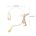 thumbnail image 2 of ELAYARD Wired Microphone For Speaker 1Pcs Head-Mounted Metal Skin- Amplification, 2 of 8