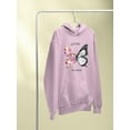 thumbnail image 3 of Become The Change Butterfly. Hoodie Women -Image by Shutterstock, Female 3X-Large, 3 of 4