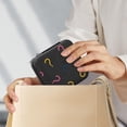 thumbnail image 5 of GZHJMY Leather Jewelry Box Colorful Question Mark Portable Mini Jewelry Storage Bag for Travel, Small Ring Case Earrings Organizer Necklaces Box for Women Girls, 5 of 7