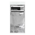 thumbnail image 2 of Foil Tablecloth, 108 x 54 in, Silver, 1ct, 2 of 2