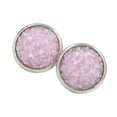 thumbnail image 3 of Pendientes Gotas Minnieouse de acero inoxidable rosa brillante, 3 of 6