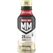 Muscle Milk Genuine Protein Shake, Vanilla Crme, 14 fl oz, 1 Count Bottle