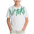 thumbnail image 2 of WAVSUF Kids Boys Graphic T-Shirt Lightweight Crew Neck Short Sleeve Summer Casual Trendy Tee White Size 13-14, 2 of 7