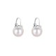 thumbnail image 1 of Nvzi Elegantes pendientes colgantes de perlas de imitación de concha para mujer, tamaño grande 8 mm., 1 of 4