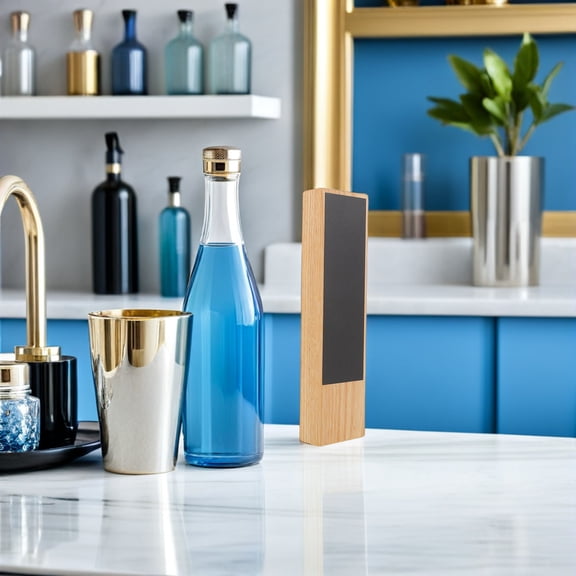 OUNONA Rustic Wooden Beer Tap Handle Compatible with Standard Keg Faucets