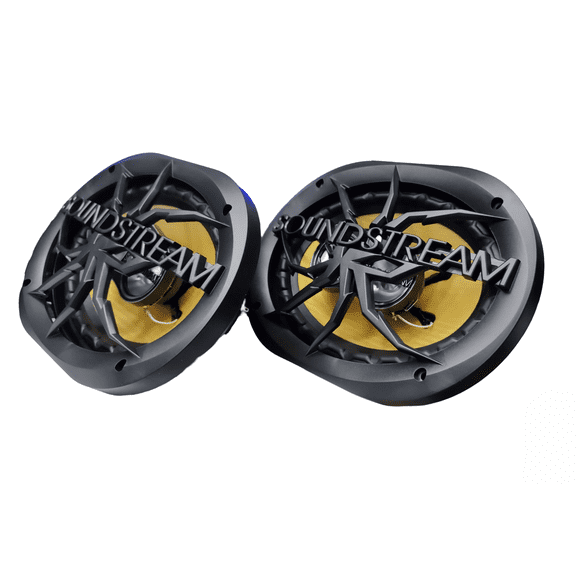Bocinas Coaxiales SOUNDSTREAM PRO-690 200w Rms 6x9 Pulgadas 4 Ohms 2 Vías Cono Fibra de Carbono IMPP