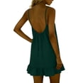thumbnail image 4 of Cxenplz Womens Summer Swimsuit Cover Up Loose Sleeveless Bikini Coverups Casual Cami Beach Dress, 4 of 9