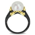 thumbnail image 4 of Everly Men's Cultured Pearl Sterling Silver Ring, 4 of 8