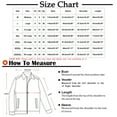 thumbnail image 3 of Dezsed Mens Winter Coats Clearance Men Casual Fashion Solid Padded Thermal Cotton Coat Zipper Stand Collar Coat Coat Khaki XXXXXL, 3 of 5