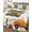 White, variant on Twin Quilt Bedding Set, Orange Cartoon Truck Reversible Summer Quilt 3 Pieces, Cute Engineering Vehicle Lightweight Bedspreads Coverlets with 2 Pillow Shams for All Seasons