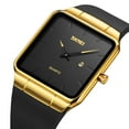 thumbnail image 2 of Deeceymbur Men'S Quartz Watch Waterproof Casual Business Date Display Silicone Strap Alloy Case Fashion Wristwatch for Daily Use Gift for Men, 2 of 6