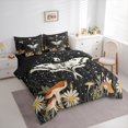 thumbnail image 4 of Feelyou Dreamy Moth Butterfly Twin Bedding Sets 7-Piece, Mushroom Groovy Flower Bedding Comforter Set, Mystic Constellation Reversible Sheet Sets, Ultra Soft Bedroom Decor, 4 of 9