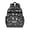 Moth and Skeleton, variant on Moth and Skeleton Gothic Pattern Backpack for School, Cute School Bag with Adjustable Shoulder Straps and Padded Back, 15.25"x11.5"x5.25"