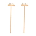 thumbnail image 1 of MasteelfCA 2pcs Mini Rakes Mini Zen Garden Rakes Meditation Sand Zen Garden Tools Kids Gift, 1 of 8