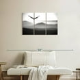thumbnail image 2 of Elephant Stock Flying Mountain Eagle Wall Art - Horizontal Multi Panel Canvas - Lobby Wall Decor - Animal Multi Panel - Gray And White Decor - 33" x 20", 2 of 8