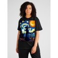 thumbnail image 1 of Valentine's Day Cat Lover Cat Mother's Day T-Shirt Makes Life Better, 1 of 2