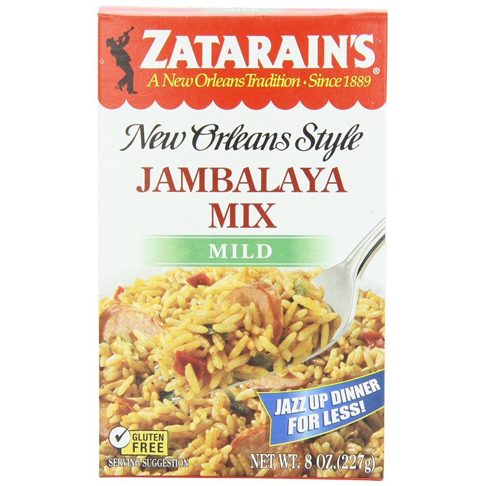 Zatarain's Mild Jambalaya Mix, 8 OZ (Pack of 2)