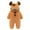 Coffee, variant on Baby Girls' One-Piece Rompers Winter Infant Toddler Baby Long Sleeve Ear Hooded Romper Zipper Jumpsuit New Casual Winter Jumpsuits Coffee 3-6 Months