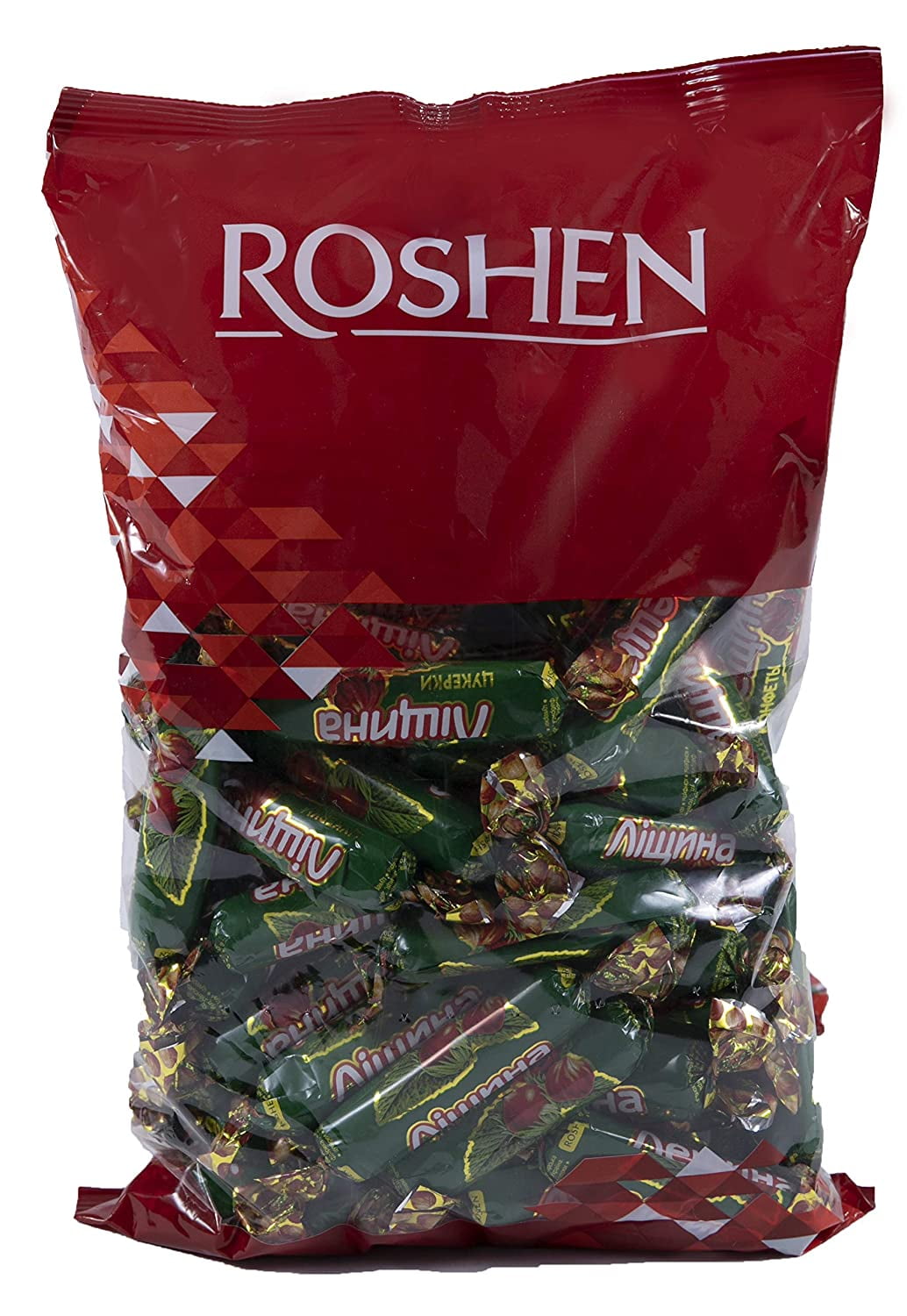 Roshen Leshina with Chopped Nuts & Praline Filling, Kosher, Delicious, Flavorful Sweets Bulk Candy 2.204lb/1kg