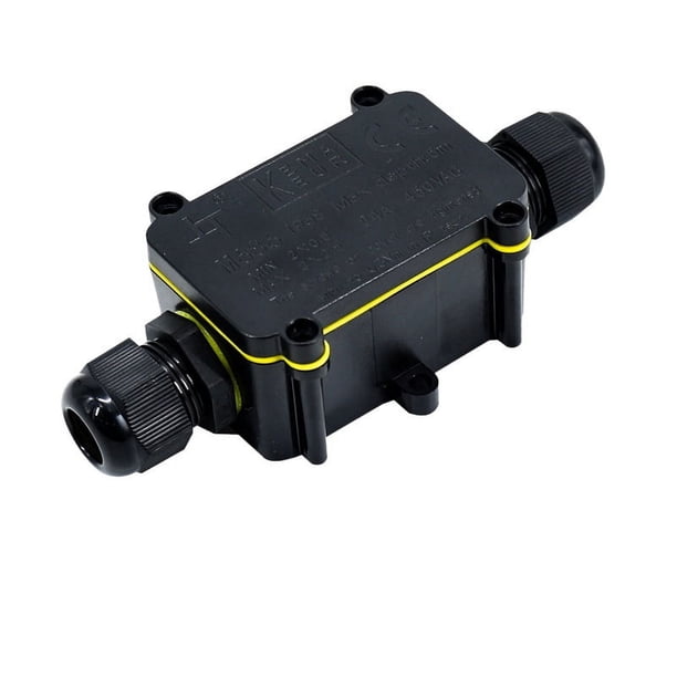 Protector de cable eléctrico para exteriores, conector de cable, material de PC ignífugo con protección IP68 para cables de ?5-9 mm y ?9 mm-12 mm, fácil instalación con cargas pesadas, ideal para