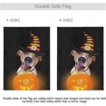 thumbnail image 4 of Halloween Pumpkin Dog Burlap Garden Flag Double Sided,House Yard Flags,Holiday Seasonal Outdoor Decorative Flag 28x40 Gift, 4 of 6