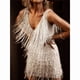 thumbnail image 5 of Vestido de Baile de los Años 20 para Mujer, con Lentejuelas, Borlas y Flecos, Estilo Flapper, para Rumba Latina, Tango y Baile de Salón. L, 5 of 8