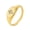Gold, variant on Oval Cubic Zirconia Cross Rings for Men Women Stainless Steel Band Minimalist Symbolic Religion Jewelry Gold Plated Size 9