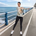 thumbnail image 6 of FORMRS Womens Long Sleeve Shirts UPF 50+ Sun Protection Quick Dry Fishing Hiking Tops, Size S-2XL, Whimsical Rose, 6 of 8
