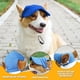thumbnail image 5 of Gorra de béisbol para perros con orificios para las orejas para protección solar | Sombrero ajustable para mascotas, apto para perros pequeños, medianos y grandes, 5 of 5